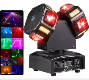 Cabeza movil discoteca