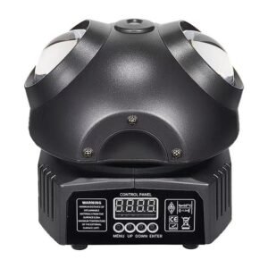 Cabeza Móvil Doble Beam Láser verde y función estroboscópica para discoteca y DJ