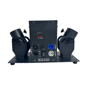 Máquina de confeti eléctrica de doble cañón Pro Iluminación y Sonido