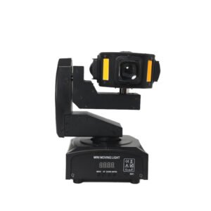 Cabeza Móvil Beam 100W con Brazo Giratorio – Láser, Estrobo y LEDs CREE 4-en-1