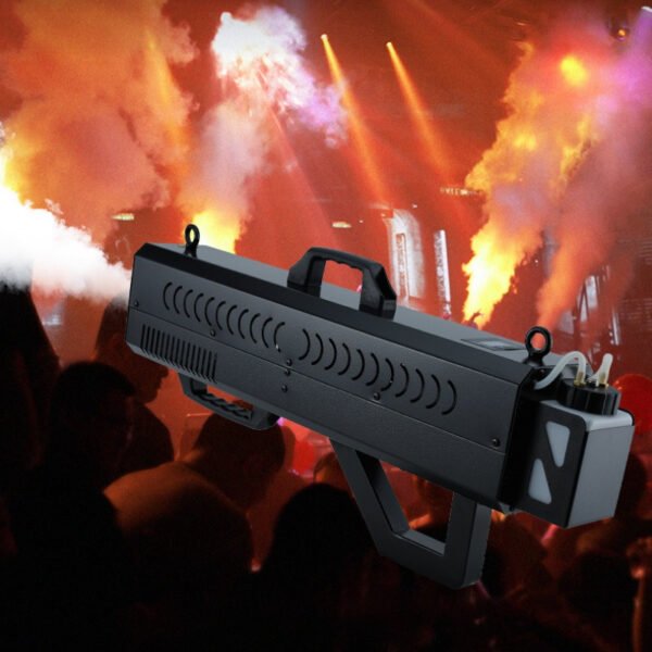 🔫💨 Pistola de Humo Portátil Para Fiestas – 1600W de Pura Potencia con Led RGB ¡Envío Gratis!