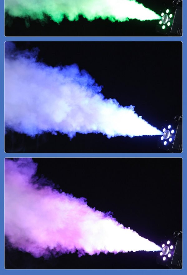 🔫💨 Pistola de Humo Portátil Para Fiestas – 1600W de Pura Potencia con Led RGB ¡Envío Gratis! - Imagen 7