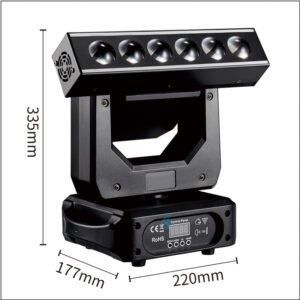 Luz de Escenario 6x20W LED RGBW