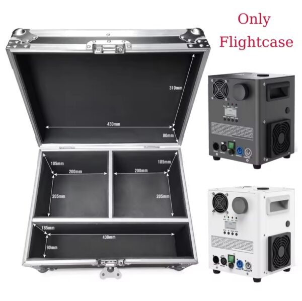 Cajón Flight Case Máquinas de Chispas Frias