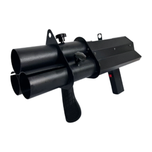 Pistola de Confeti Recargable de 3 Cañones