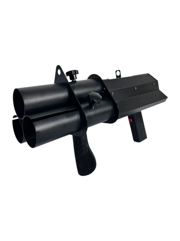 Pistola de Confeti Recargable de 3 Cañones
