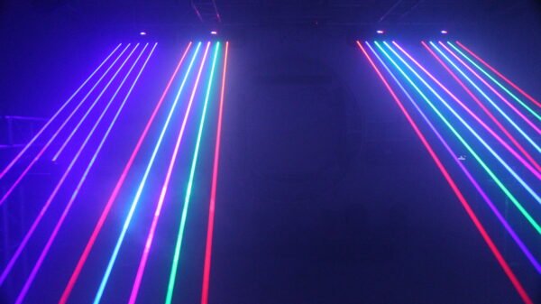 Barra Laser 6x500mw RGB 3 en 1 Pro Iluminación y Sonido - Imagen 5