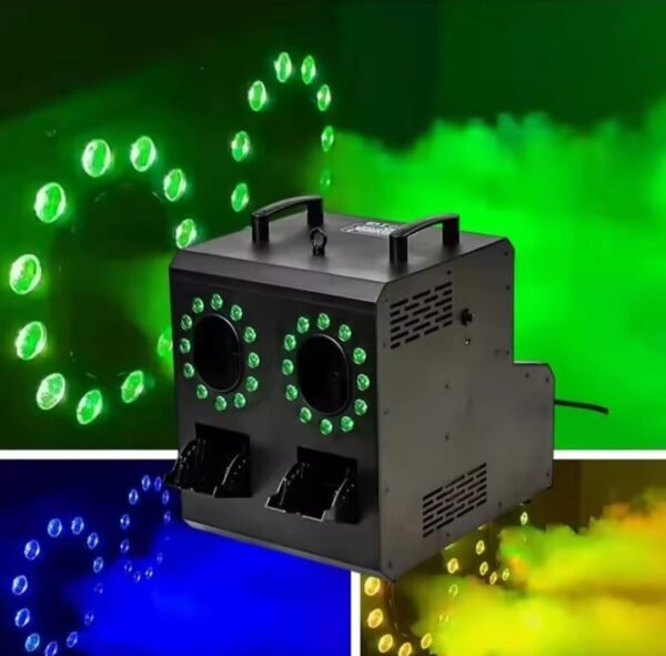 Máquina de Humo y Burbujas 1500W LED RGB con Control Remoto – Pro Iluminación y Sonido - Imagen 7