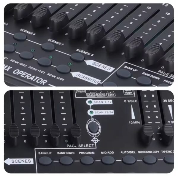 Mesa DMX512 de 384 Canales – Pro Iluminación y Sonido - Imagen 4