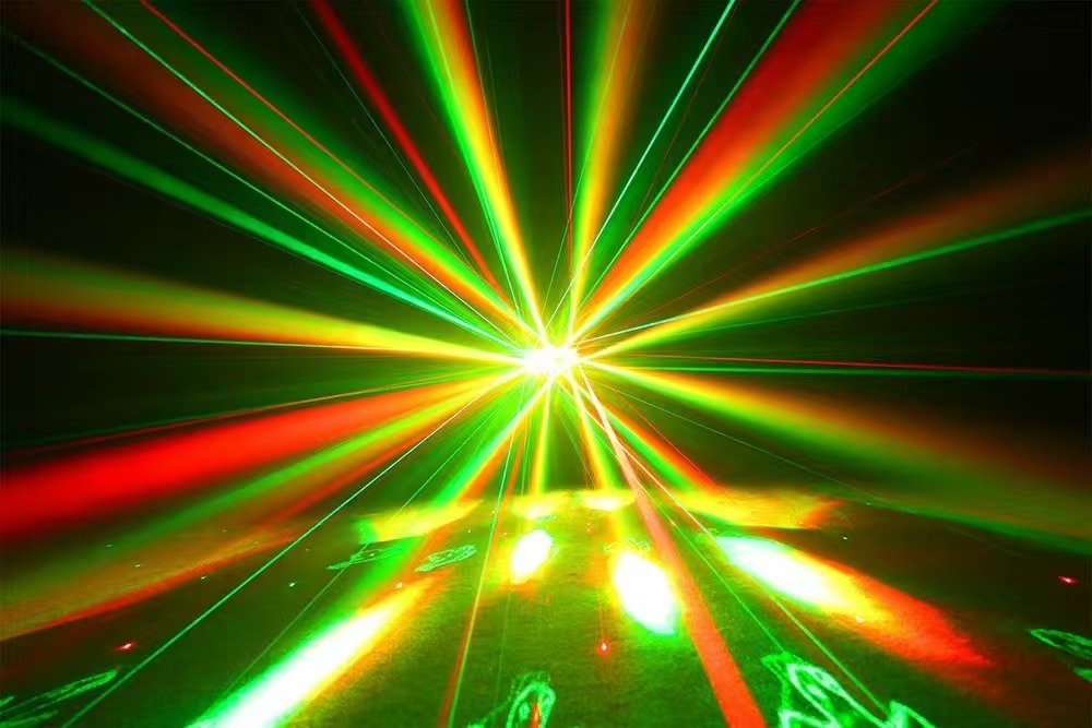 Luces de Escenario 80W 6 en 1 con Efecto Ojo de Abeja – Pro Iluminación y Sonido - Imagen 7