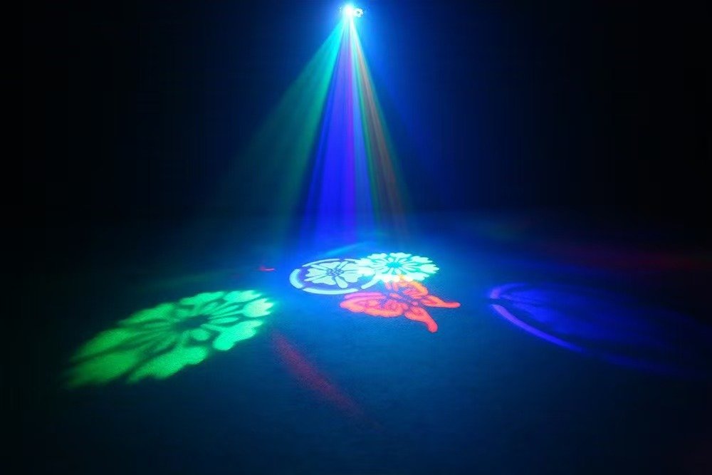 Luces de Escenario 80W 6 en 1 con Efecto Ojo de Abeja – Pro Iluminación y Sonido - Imagen 6